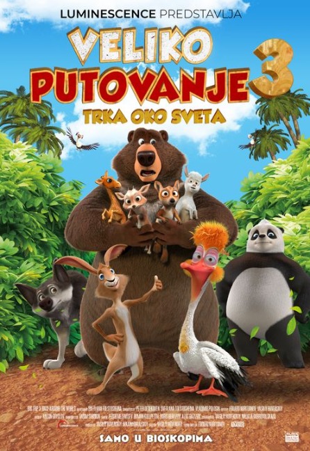 Veliko putovanje 3: Trka oko sveta (sinhronizovano na srpski)